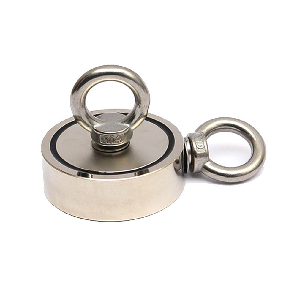 Type-DS Double Side Fishing Magnet With Two Eyebolt