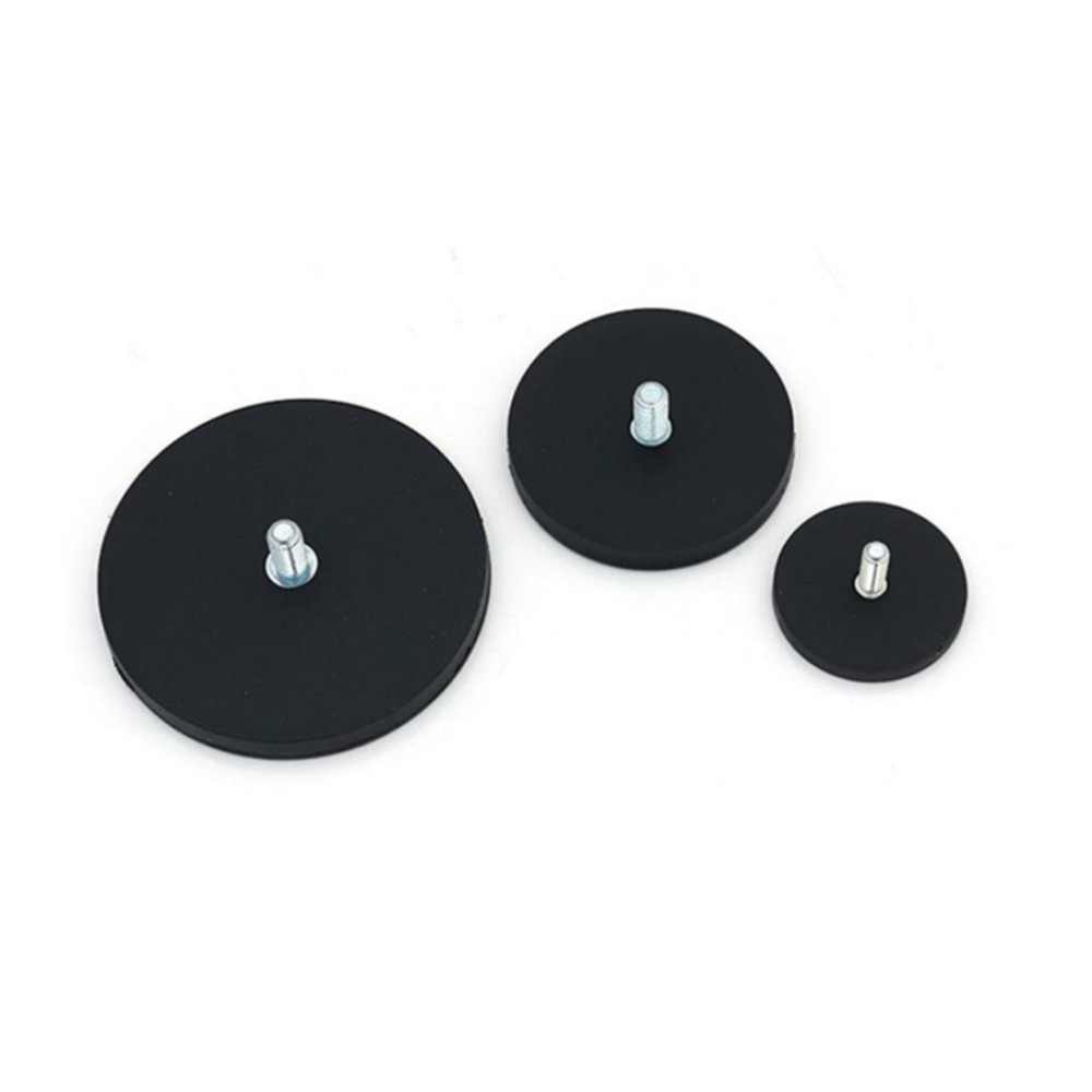 Type-TF Rubber Coated Magnet With External Thread Rod