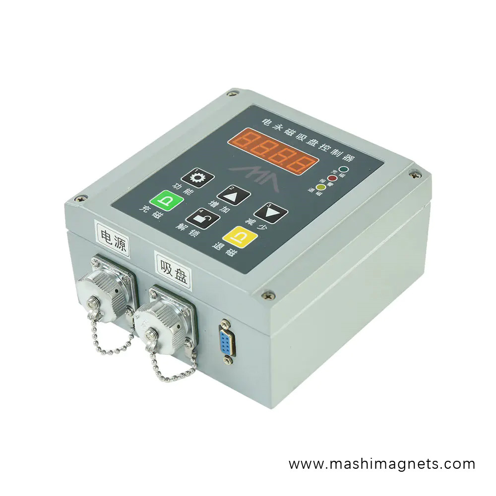 Square Electro-Permanent Magnetic Chuck with square poles