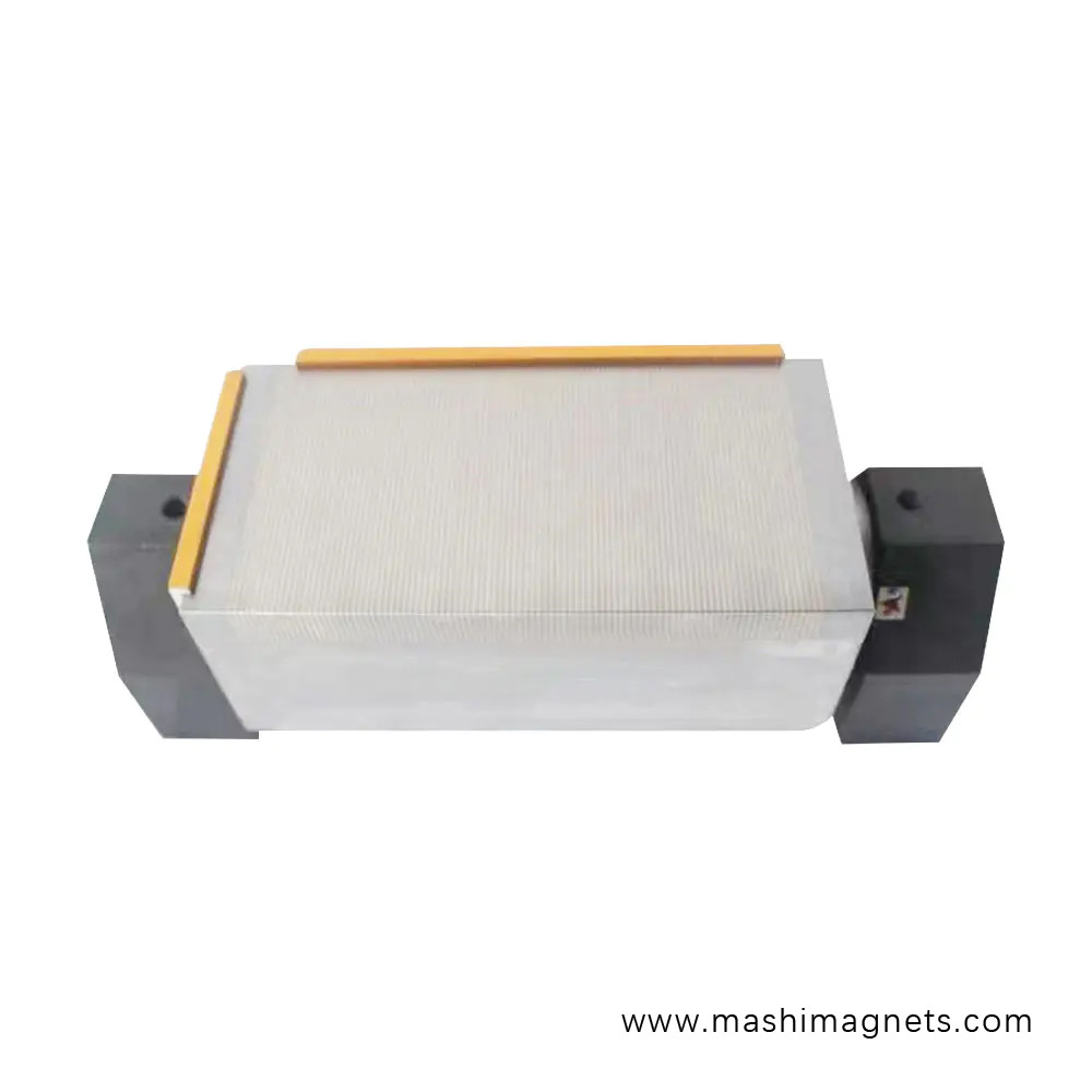 Slewing permanent magnetic chuck